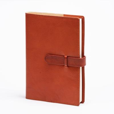 Carnet boucle orange