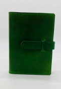 Carnet boucle vert