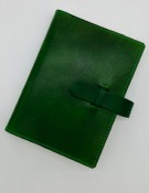 Carnet boucle vert